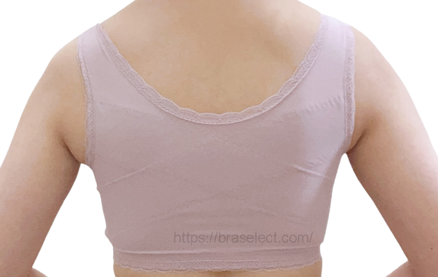 アトリエウーノエイジングナイトブラの後ろ側